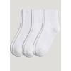 imageJockey Mens Socks NonBinding Quarter Socks  3 PackWhite