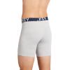 imageJockey Mens Underwear Big Man ActiveStretch Long Leg Boxer Brief  2 PackTrue NavyGrey Heather