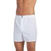 imageJockey Mens Underwear Big Man Full Cut 5quot Boxer  2 PackWhite