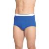 imageJockey Mens Underwear Pouch Brief  6 PackBlue SpringJust BlueTrue Navy