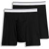 imageJockey Mens Pouch 5quot Boxer Brief  2 PackBlack