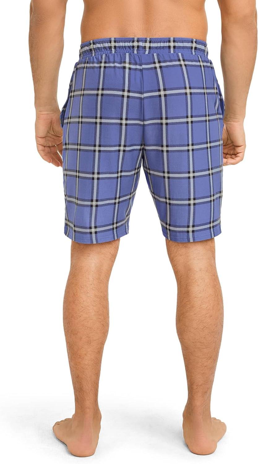 imageJockey Mens Sleepwear Ultra Soft Cooling Sleep ShortAgrarian Plaid
