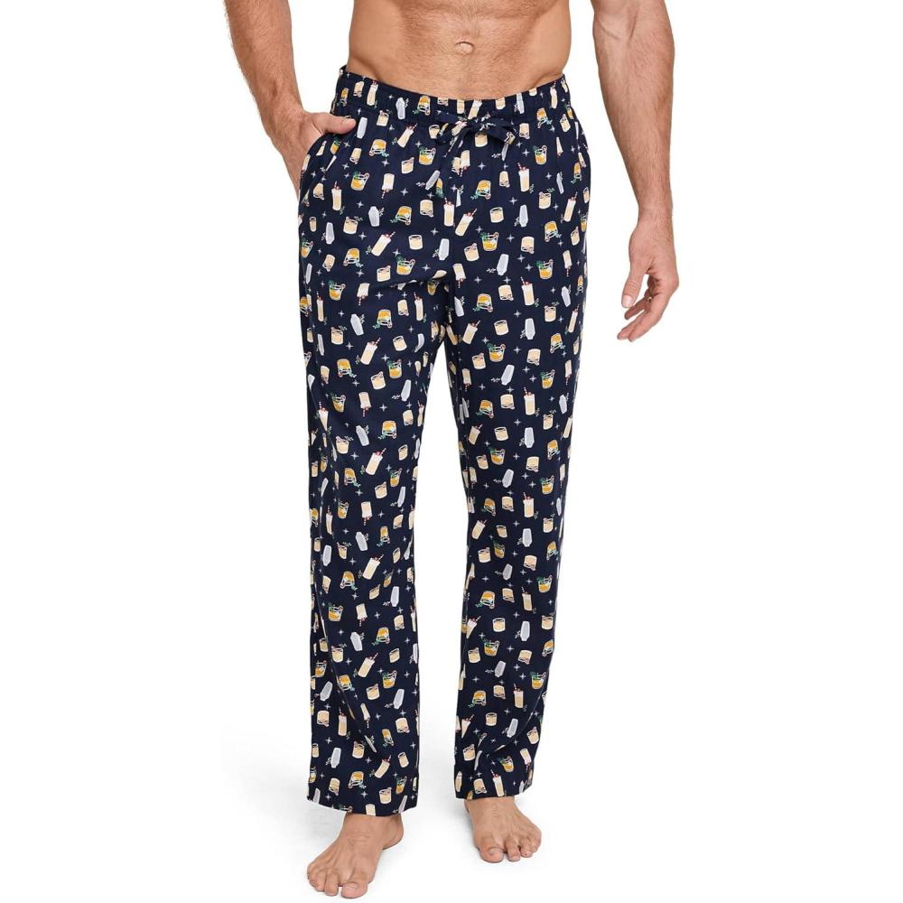 imageJockey Mens Sleepwear Tall Man Flannel Sleep PantVery Merry Cocktails