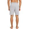 imageJockey Mens Cotton Stretch Sleep ShortSolid Grey