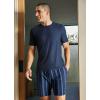 imageJockey Mens Sleepwear Ultra Soft Cooling Sleep ShortSmith Stripe