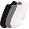 imageJockey Mens Socks Breathable Mesh Low Cut Socks  3 PackBlackGreyWhite