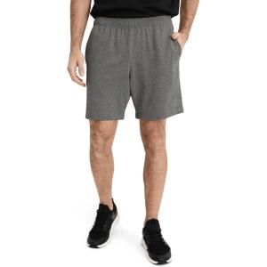 imageJockey Mens Activewear Knit ShortBattleship Grey Heather
