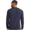 imageJockey Mens Loungewear Cotton Blend Fleece Crew SweatshirtTrue Navy Heather