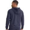 imageJockey Mens Loungewear Cotton Blend Fleece Full Zip HoodieTrue Navy Heather
