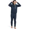 imageJockey Mens Loungewear Cotton Blend Fleece HoodieThunder Blue Heather