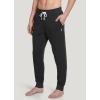imageJockey Mens Loungewear Cotton Blend Fleece JoggerBlack Heather