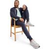 imageJockey Mens Loungewear Cotton Blend Fleece JoggerTrue Navy Heather