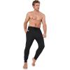 imageJockey Mens Sleepwear Ultra Soft Cooling Sleep JoggerBlack