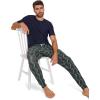 imageJockey Mens Sleepwear Ultra Soft Cooling Sleep JoggerLarge Ski Geo