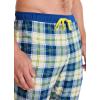 imageJockey Mens Sleepwear Ultra Soft Cooling Sleep JoggerRough Marina Plaid
