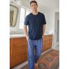 imageJockey Mens Sleepwear Ultra Soft Cooling Sleep PantAgrarian Plaid