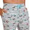 imageJockey Mens Sleepwear Ultra Soft Cooling Sleep PantVacay Penguins