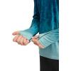 imageJockey Outdoors Mens Long Sleeve Hooded Sun ShirtEngineered Lake Print Blue