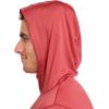 imageJockey Outdoors Mens Long Sleeve Hooded Sun ShirtPink Begonia