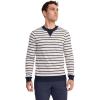 imageJockey Mens Loungewear Cotton Blend Fleece Crew SweatshirtSeriously Stripe
