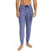 imageJockey Mens Sleepwear Ultra Soft Cooling Sleep JoggerAgrarian Plaid