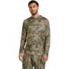 imageJockey Outdoors Mens Long Sleeve Hooded Sun ShirtNeutral Flickering Camo