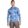 True Blue Water Print
