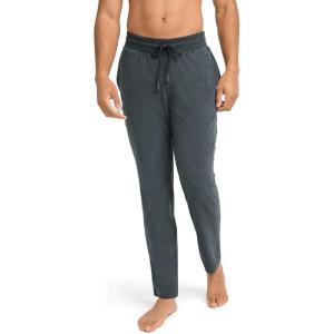 imageJockey Mens Cotton Stretch Sleep PantMidnight Grey Heather