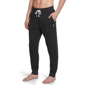 imageJockey Mens Loungewear Cotton Blend Fleece JoggerBlack Heather