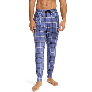 imageJockey Mens Sleepwear Ultra Soft Cooling Sleep JoggerAgrarian Plaid