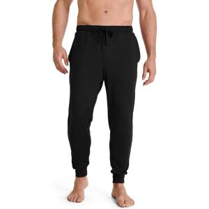 imageJockey Mens Sleepwear Ultra Soft Cooling Sleep JoggerBlack