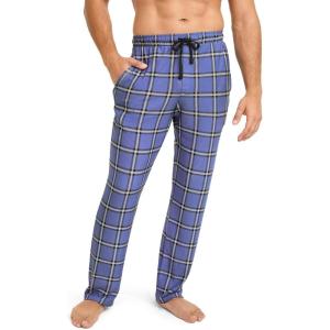 imageJockey Mens Sleepwear Ultra Soft Cooling Sleep PantAgrarian Plaid