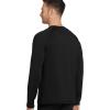 imageJockey Mens Baselayer Grid Fleece Thermal Long Sleeve CrewBlack