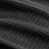 imageJockey Mens Baselayer Grid Fleece Thermal Long Sleeve CrewBlack