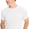 imageJockey Mens Cotton Stretch Crew Neck Undershirt  6 PackDiamond White