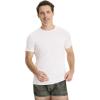 imageJockey Mens Cotton Stretch Crew Neck Undershirt  6 PackDiamond White