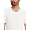 imageJockey Mens Cotton Stretch VNeck Undershirt  6 PackDiamond White