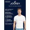 imageJockey Mens FormFit Cotton Stretch Crew Neck UndershirtDiamond White