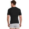 imageJockey Mens FormFit Cotton Stretch VNeck UndershirtBlack