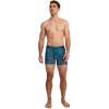 imageJockey Mens Infinite Cool Microfiber Stretch 6quot Boxer Brief  3 PackNorthern LightUnderwater WaveBlack