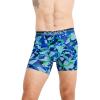 imageJockey Mens Infinite Cool Microfiber Stretch 6quot Boxer Brief  3 PackOpaque Geo BluesBluest BlueTrue Navy