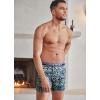imageJockey Mens Infinite Cool Microfiber Stretch 6quot Boxer Brief  3 PackStumbling StencilsTrue NavyFuture Dusk