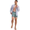 imageJockey Mens Infinite Cool Microfiber Stretch 6quot Boxer Brief  3 PackStumbling StencilsTrue NavyFuture Dusk