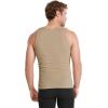 imageJockey Mens Undershirt 100 Cotton AShirt Tank  4 PackTeal SlateRocky BeachOcean SkyCeladon Zen