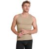 imageJockey Mens Undershirt 100 Cotton AShirt Tank  4 PackTeal SlateRocky BeachOcean SkyCeladon Zen
