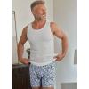 imageJockey Mens Undershirt 100 Cotton AShirt Tank  4 PackWhite