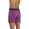 imageJockey Mens Underwear Active Microfiber 5quot Boxer BriefPlayful Fronds
