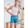 imageJockey Mens Underwear Active Microfiber 5quot Boxer BriefSlick Marble