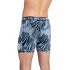 imageJockey Mens Underwear Active Microfiber 5quot Boxer BriefTrailing Stripes