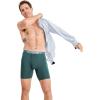 imageJockey Mens Underwear Infinite Cool Microfiber Stretch 8quot Long Leg Boxer Brief  3 PackCactus PineShowerFresh Coast